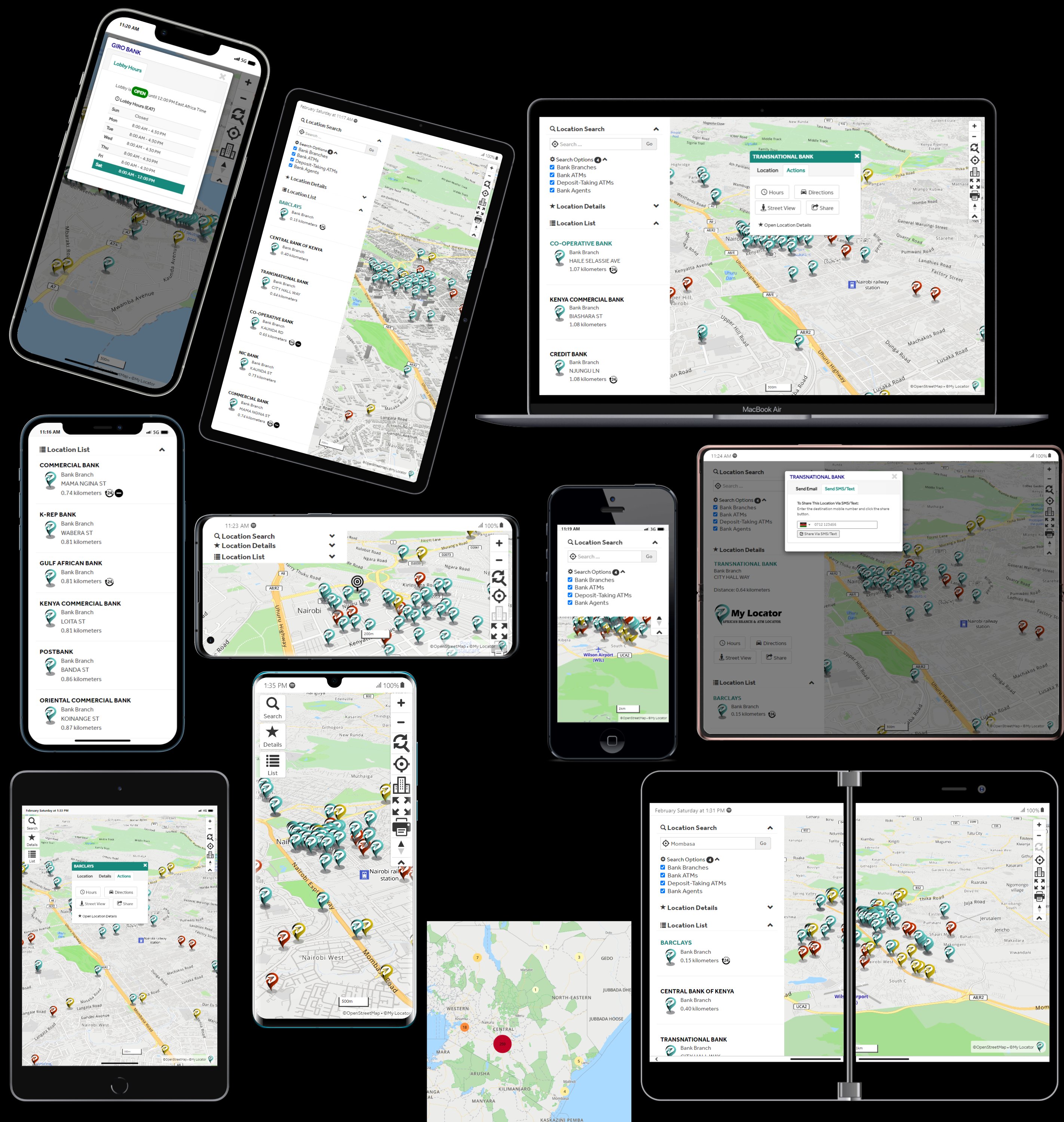 One platform across mobile, tablet, laptop — every channel covered